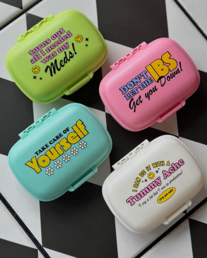 I Can Do It With a Tummy Ache Pill Case