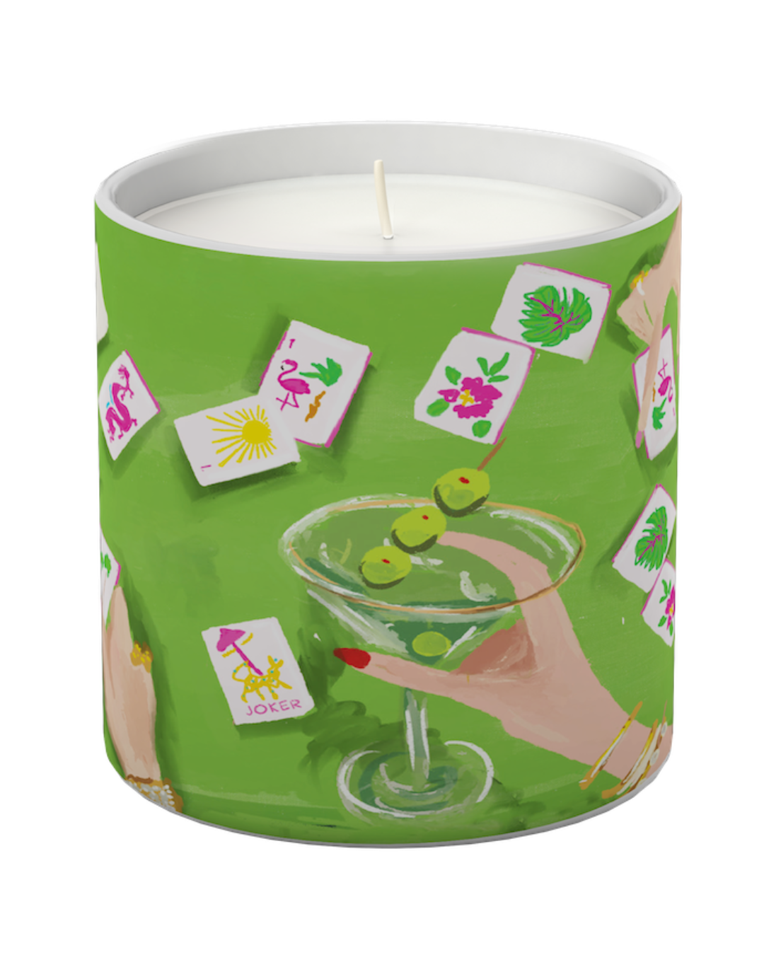 Bams Club Mahjong Candle