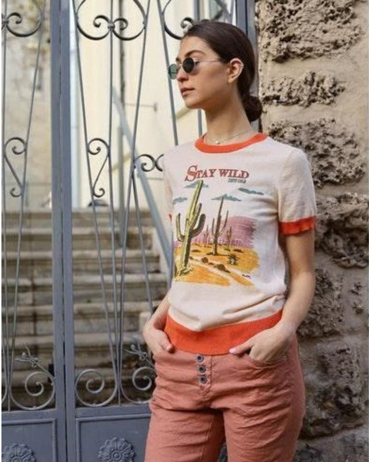 Cactus Nora Knit Top