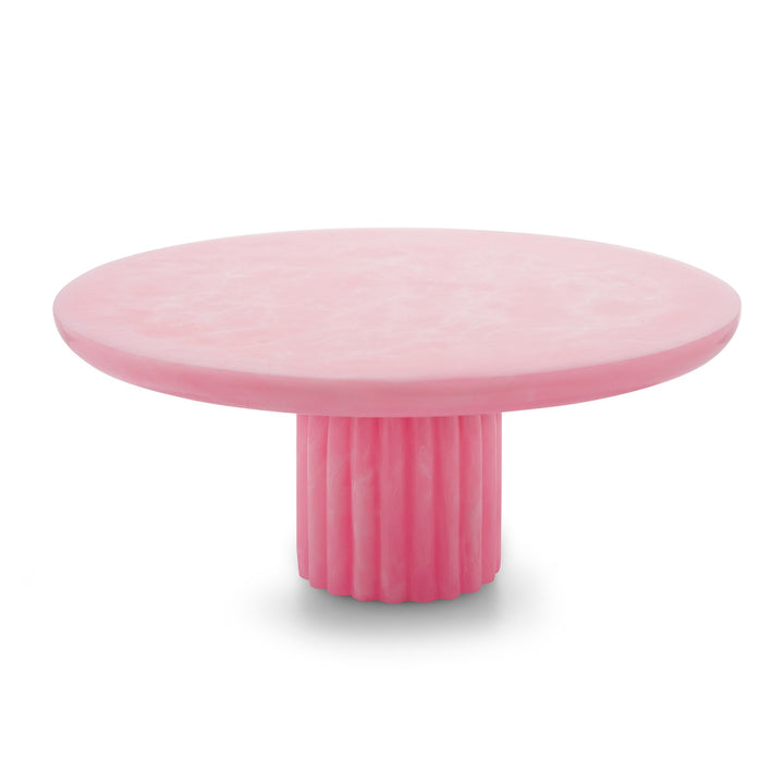 Pink Resin Cake Stand
