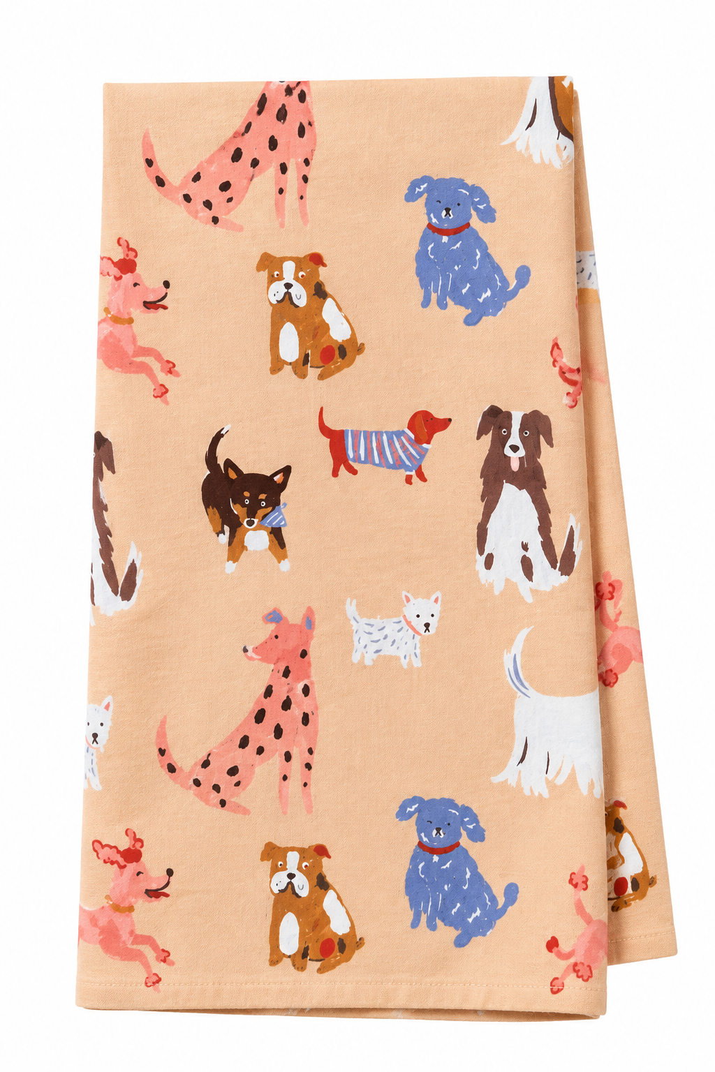 Dogs Tea Towel