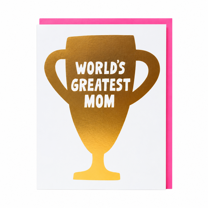 Best Mom Trophy Card