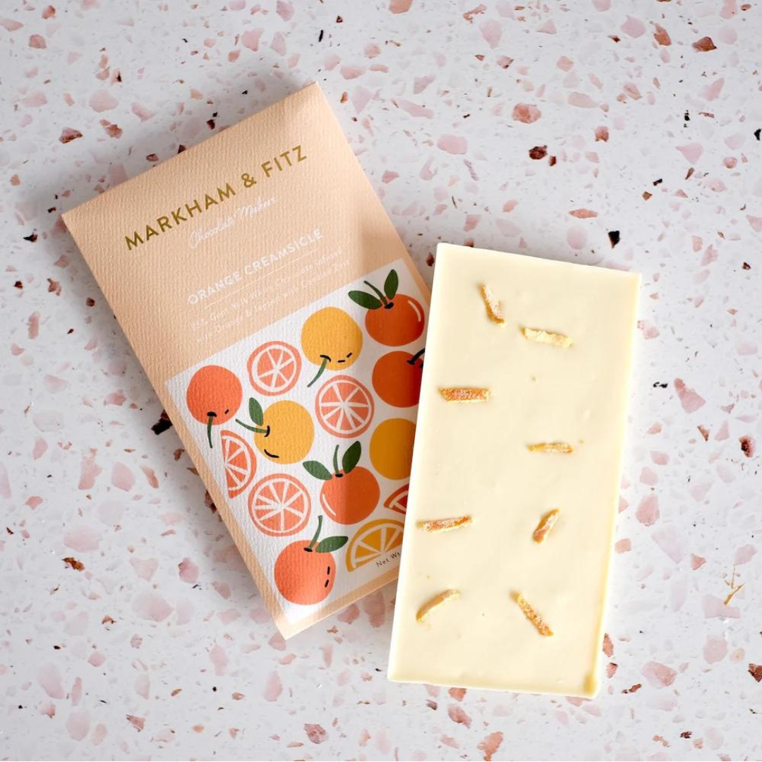 Orange Creamsicle Peruvian White Chocolate Bar