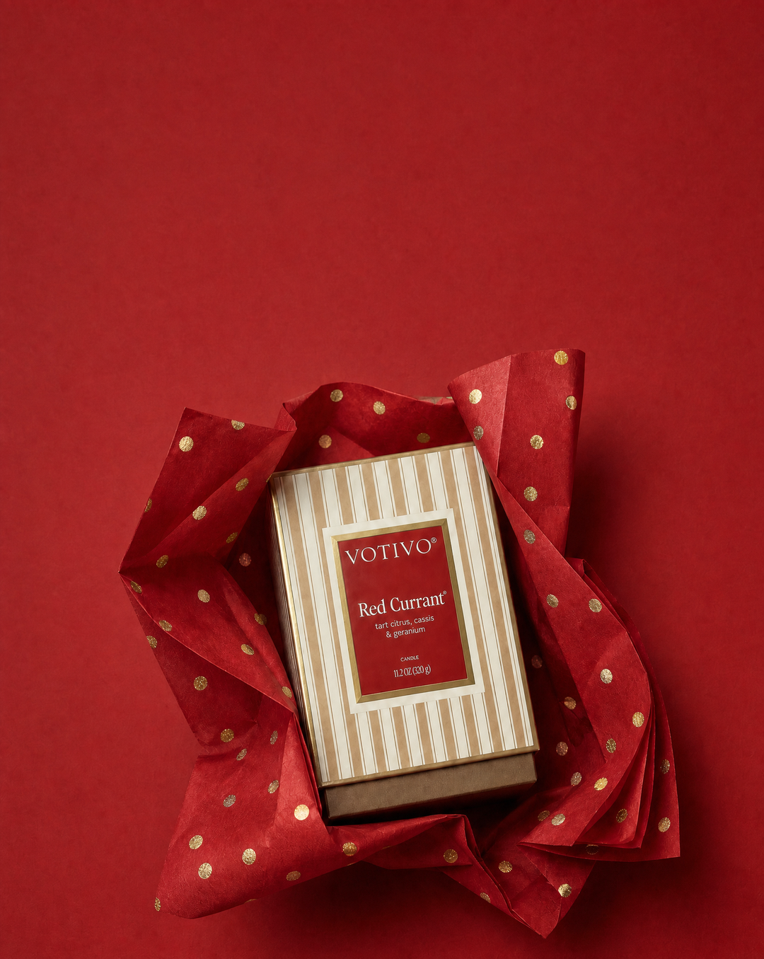 Red Currant Holiday Candle