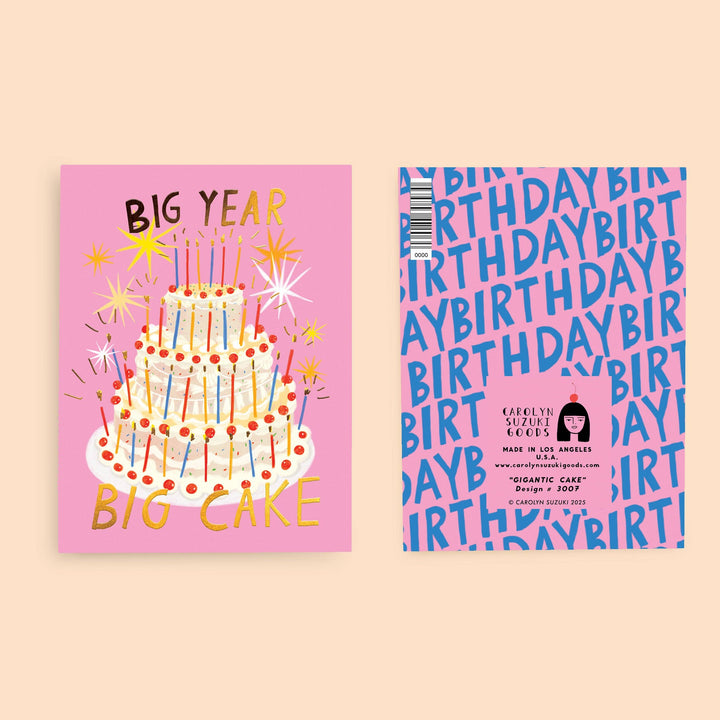 Gigantic Birthday Card