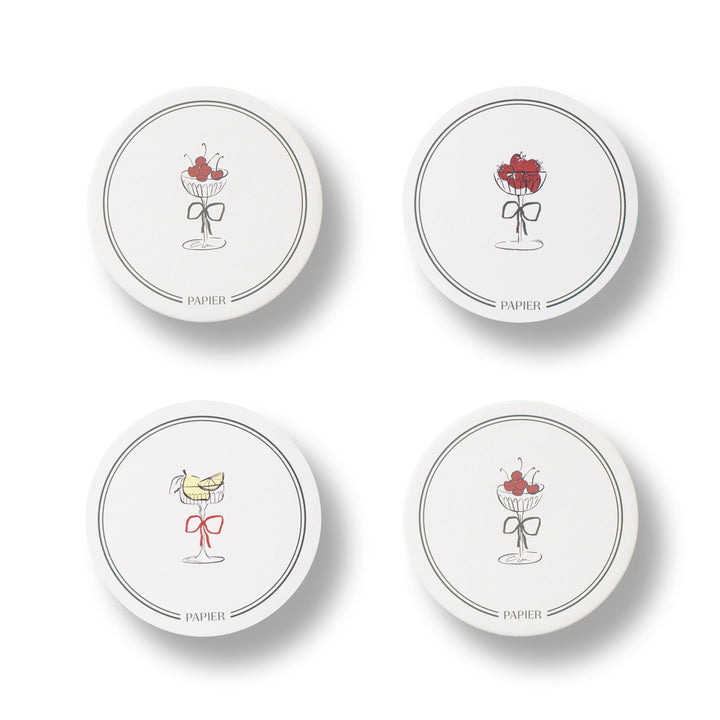 Fruits & Coupes Coasters