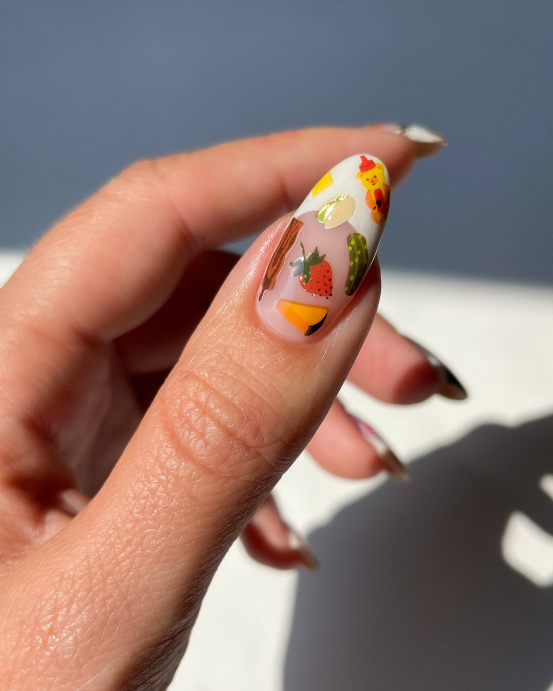 Charcuterie Nail Art Stickers