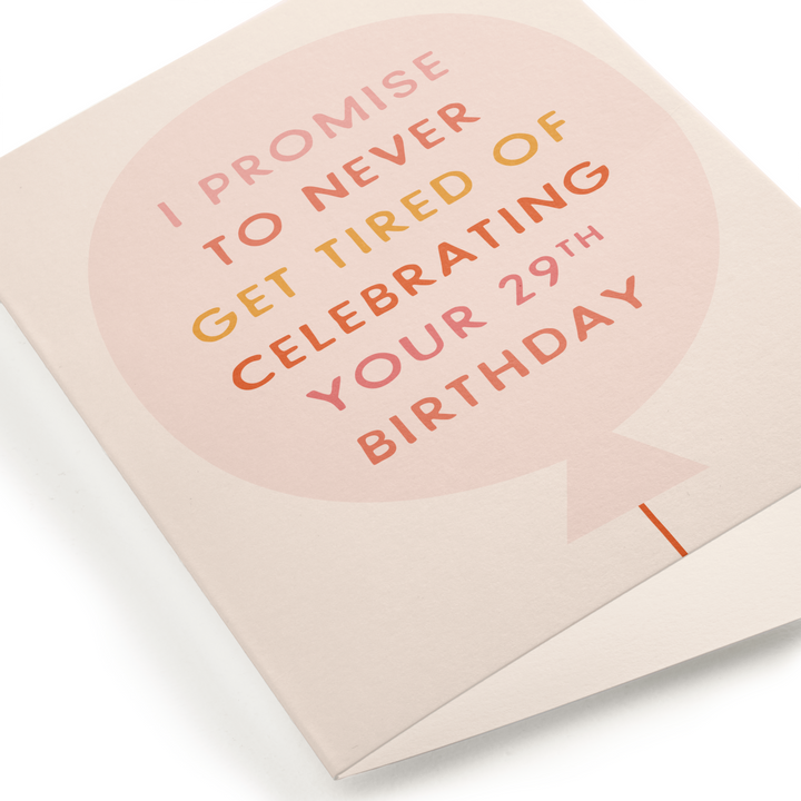 29 Forever Card