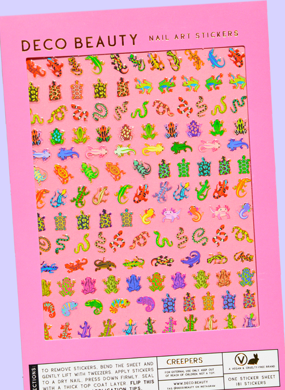 Creepers Nail Art Stickers