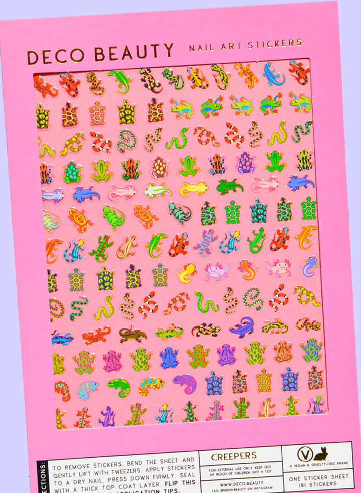 Creepers Nail Art Stickers