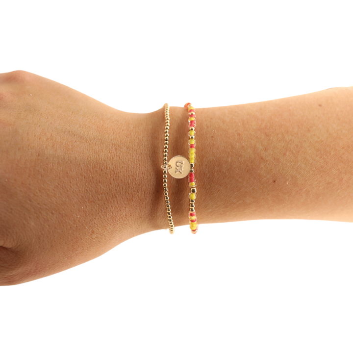 Chi Omega Bracelet Stack
