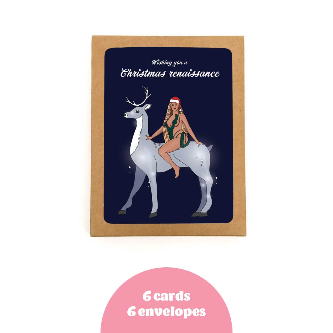 Holiday Renaissance Christmas Card