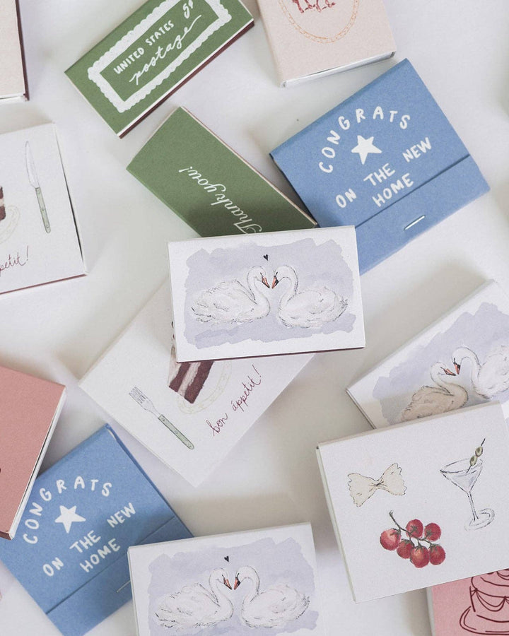 Swan Matchbox