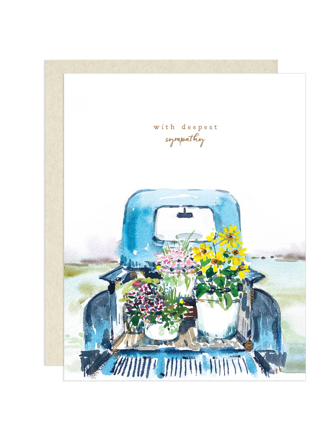 With Deepest Sympathy Greeting Card