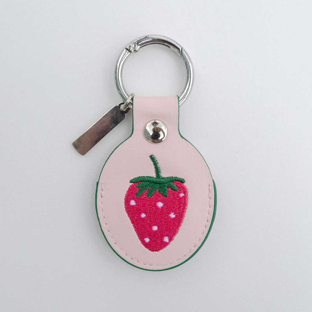 Strawberry AirTag Keychain