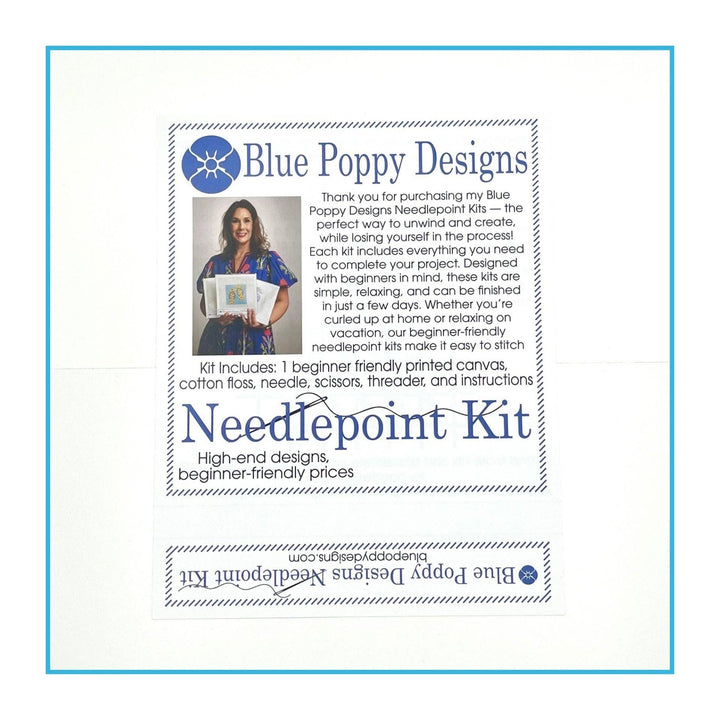 Kappa Delta Needlepoint Kit