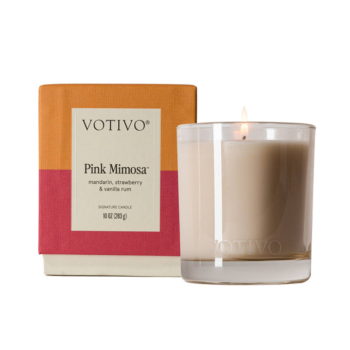 Pink Mimosa 10 oz. Signature Candle