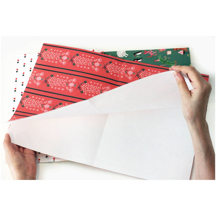 Very Delightful Holiday Wrapping Paper Book