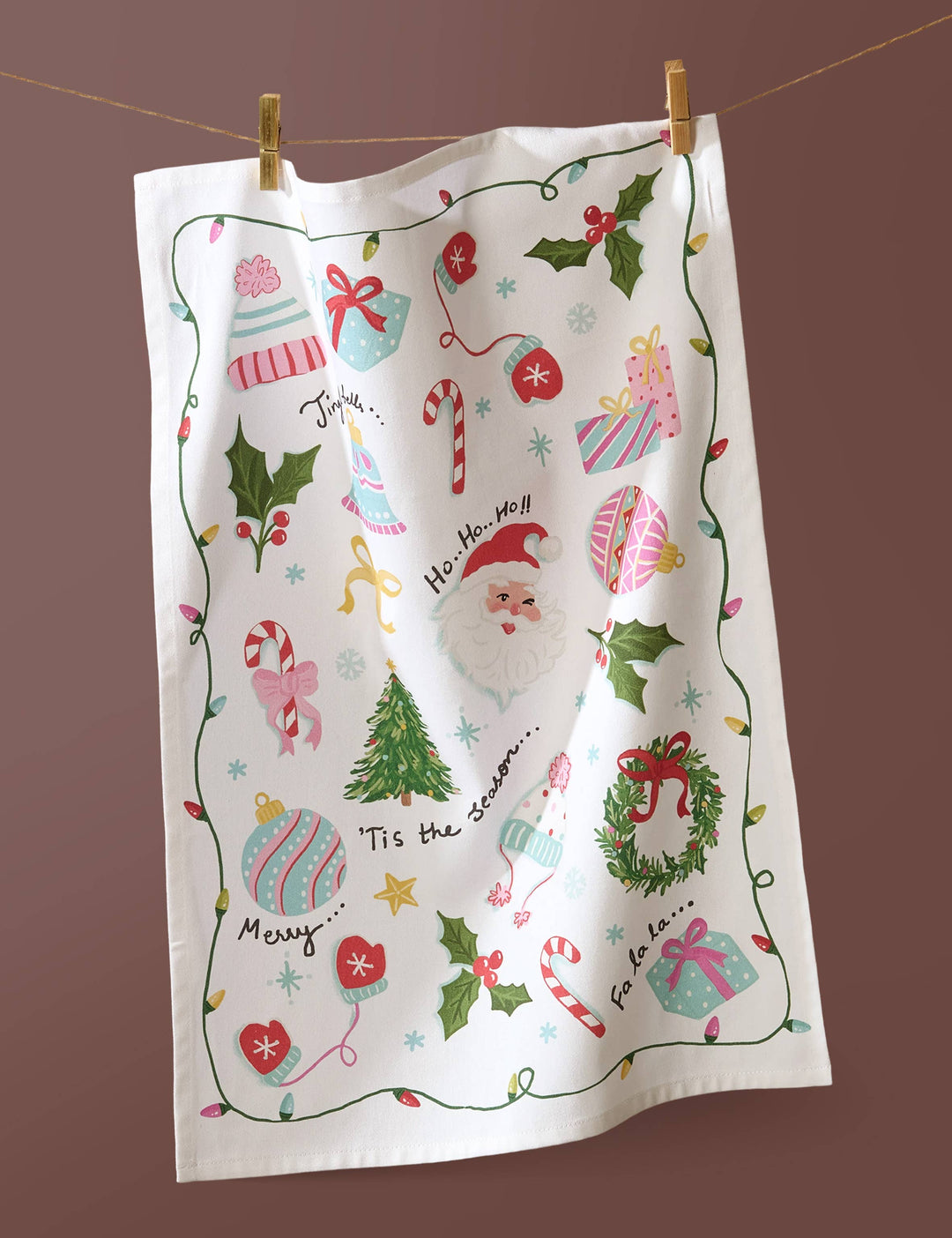 Holiday Icon Kitchen Towel