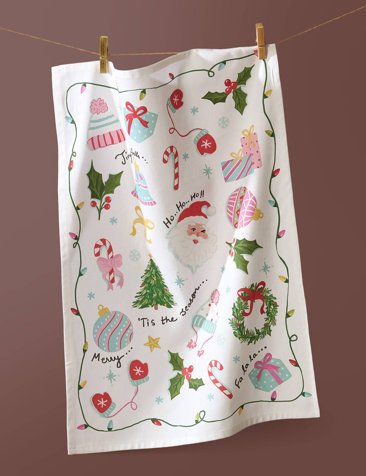 Holiday Icon Kitchen Towel