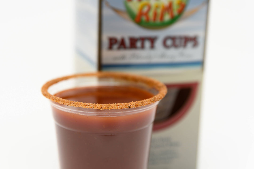 Bloody Mary Pre Rimmed Cups