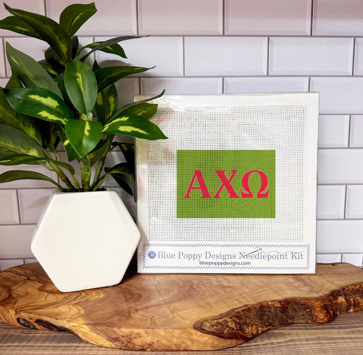 Alpha Chi Omega Needlepoint Kit