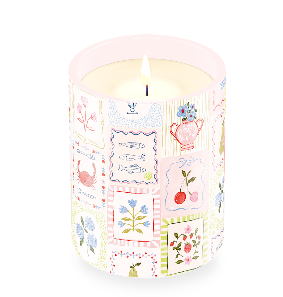 Endless Summer Ceramic Candle