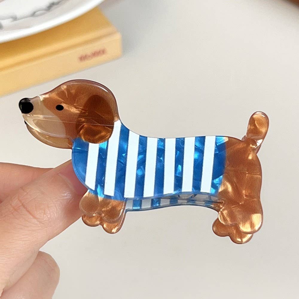 Pink Dog Hair Clip