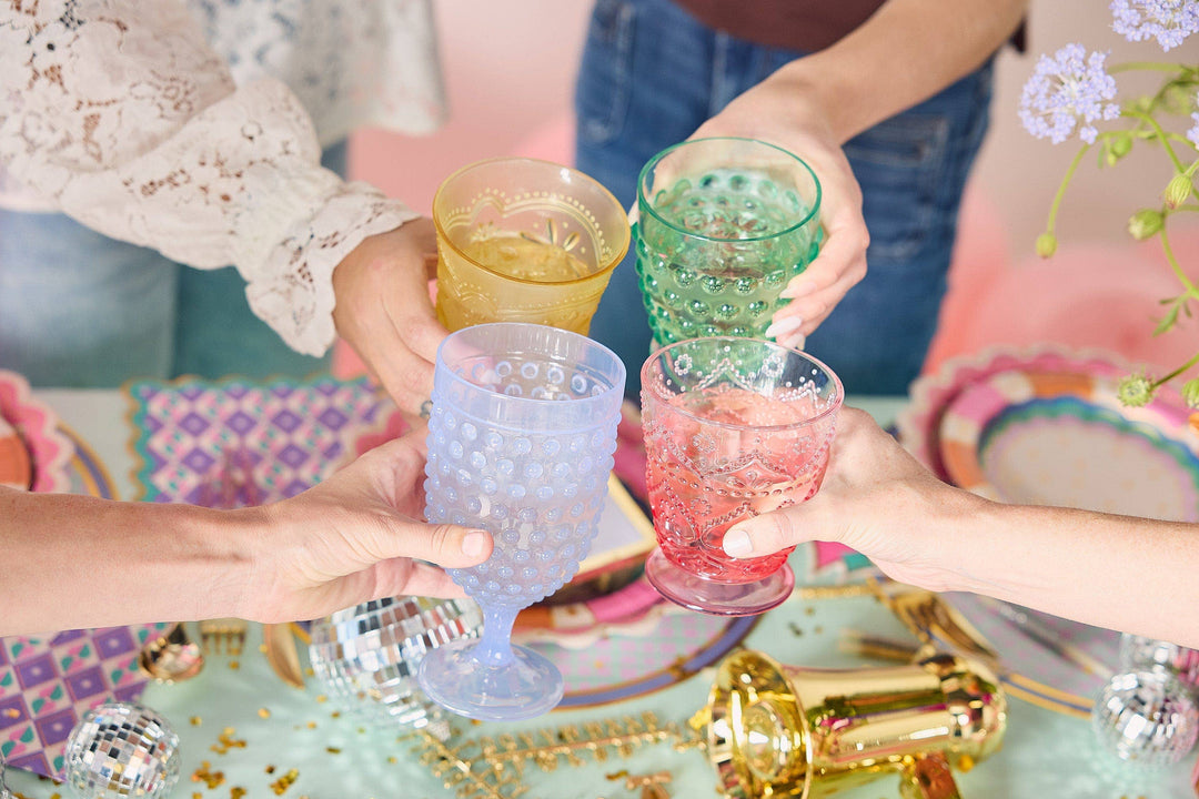 Reusable Pastel Vintage Cups