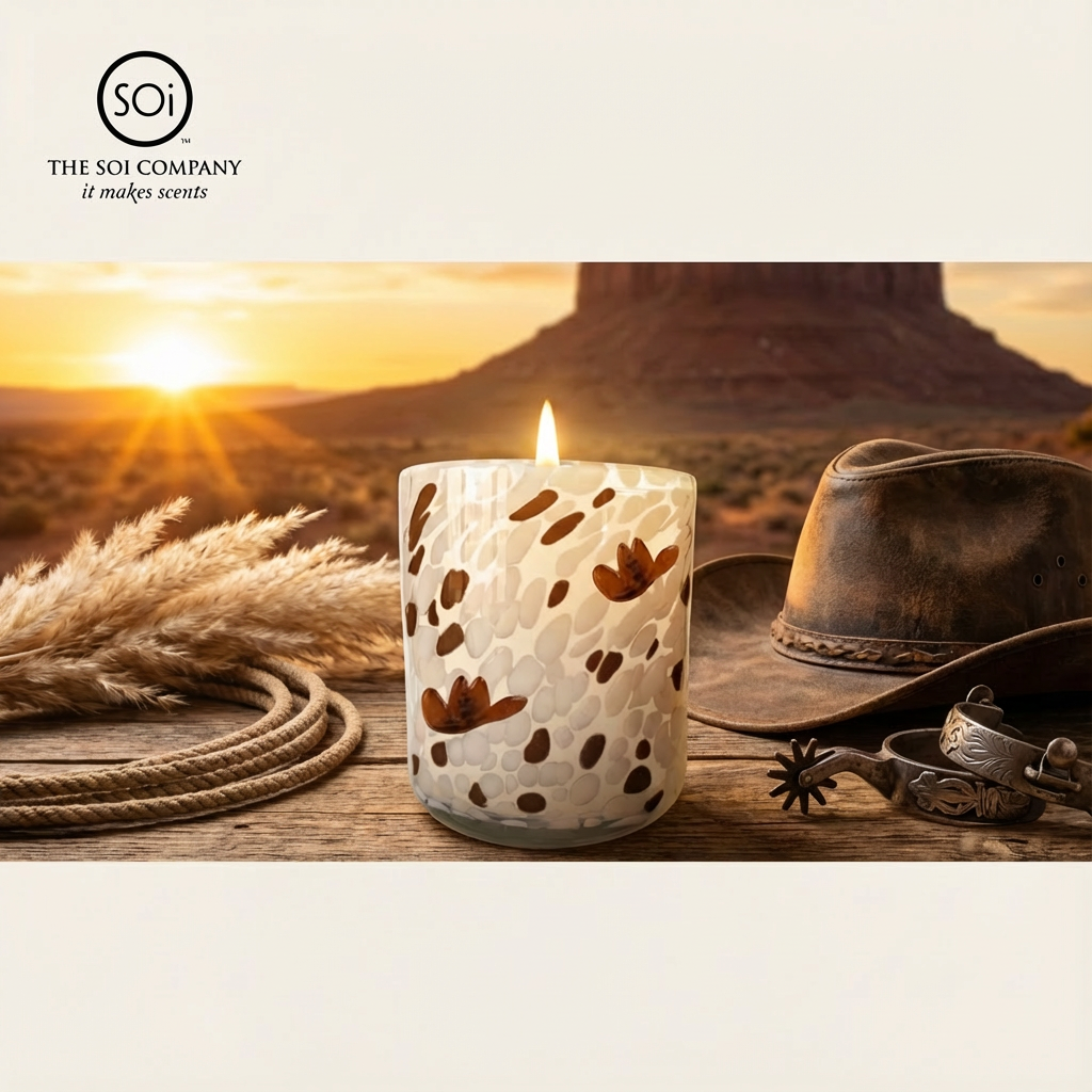 Into the Sunset Icon Candle