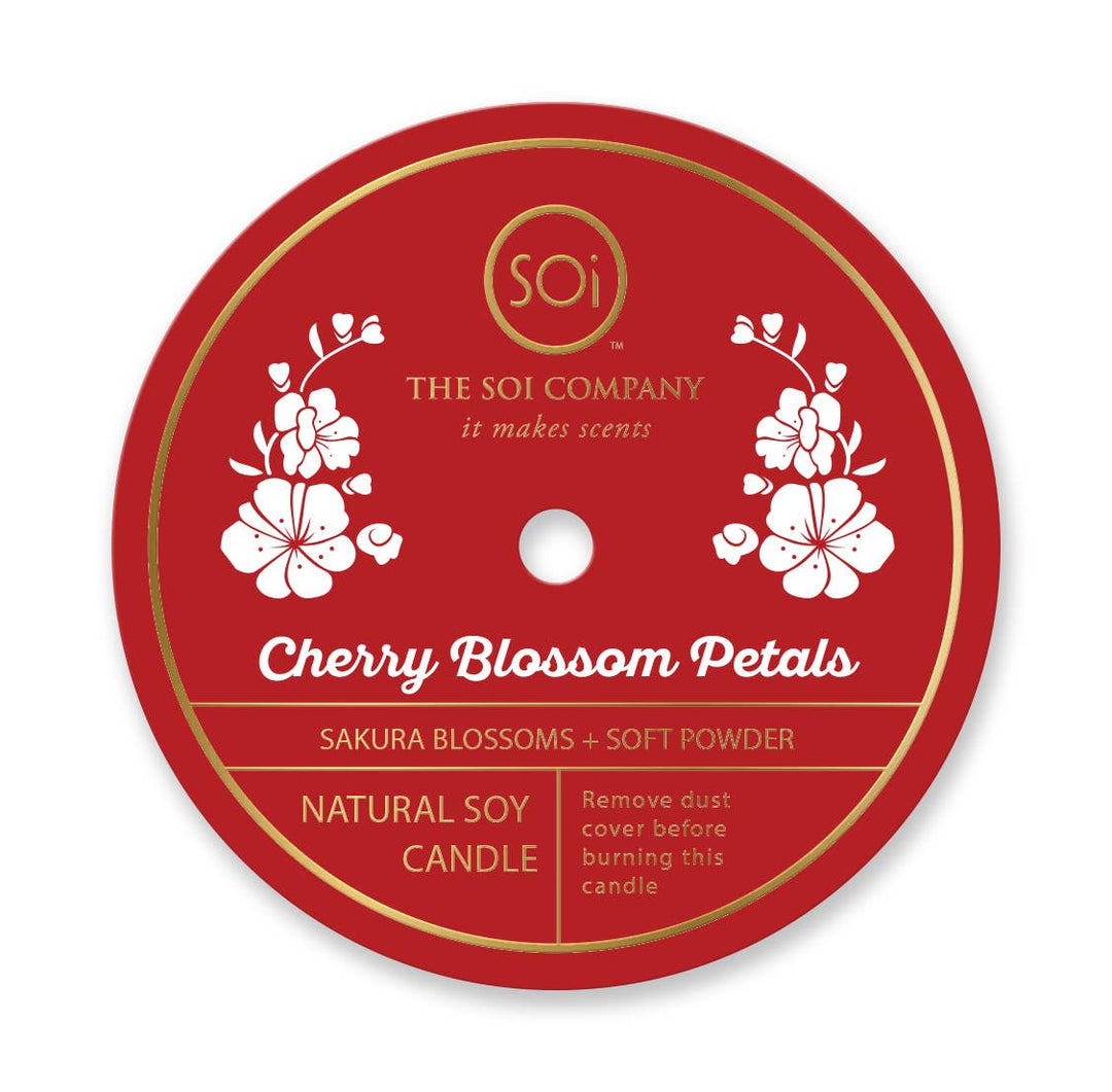 Cherry Blossom Icon Candle