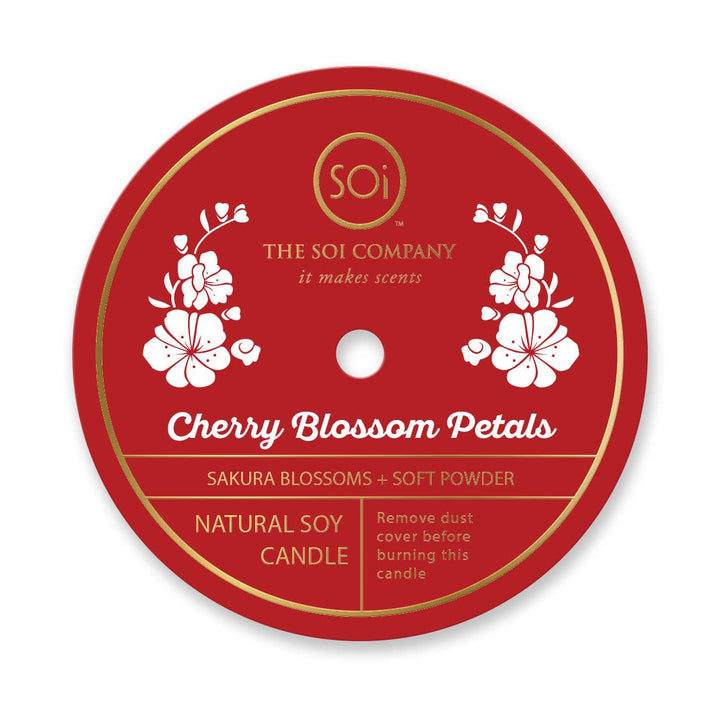 Cherry Blossom Icon Candle