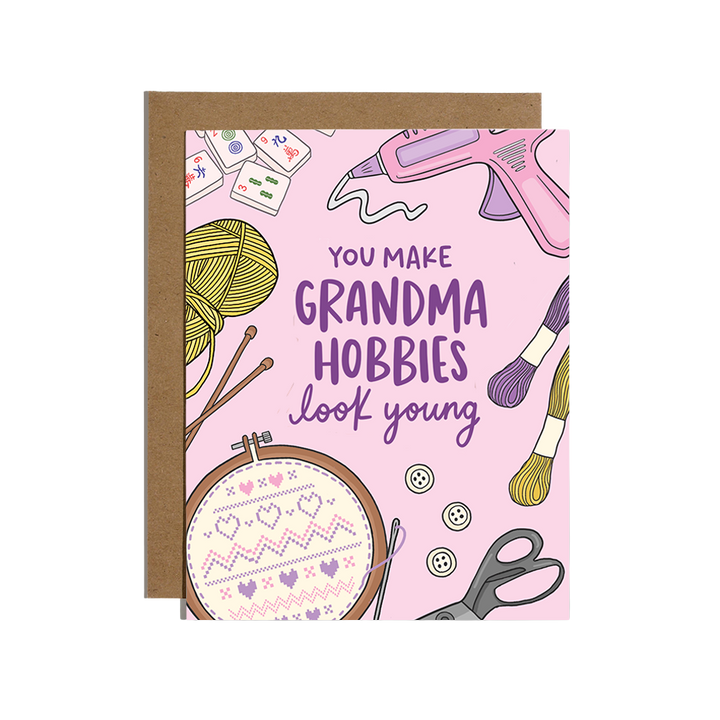 Grandma Hobbies Card
