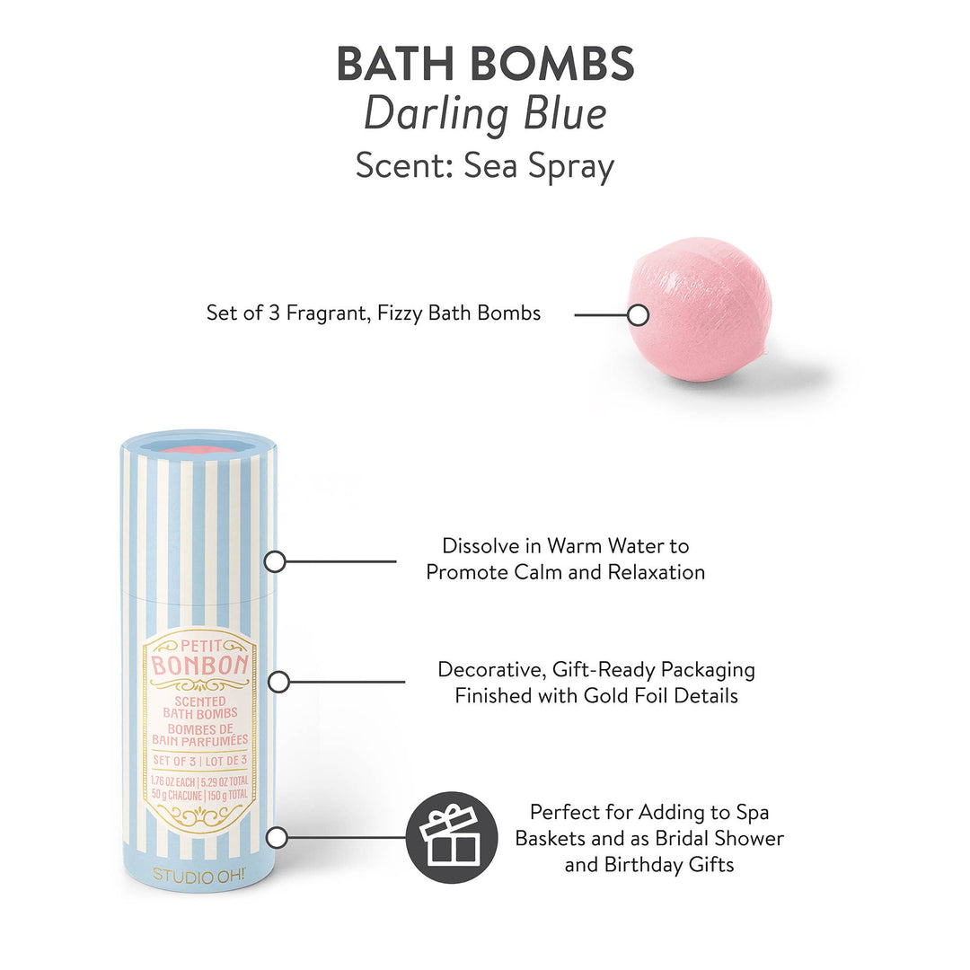 Darling Blue Bath Bombs