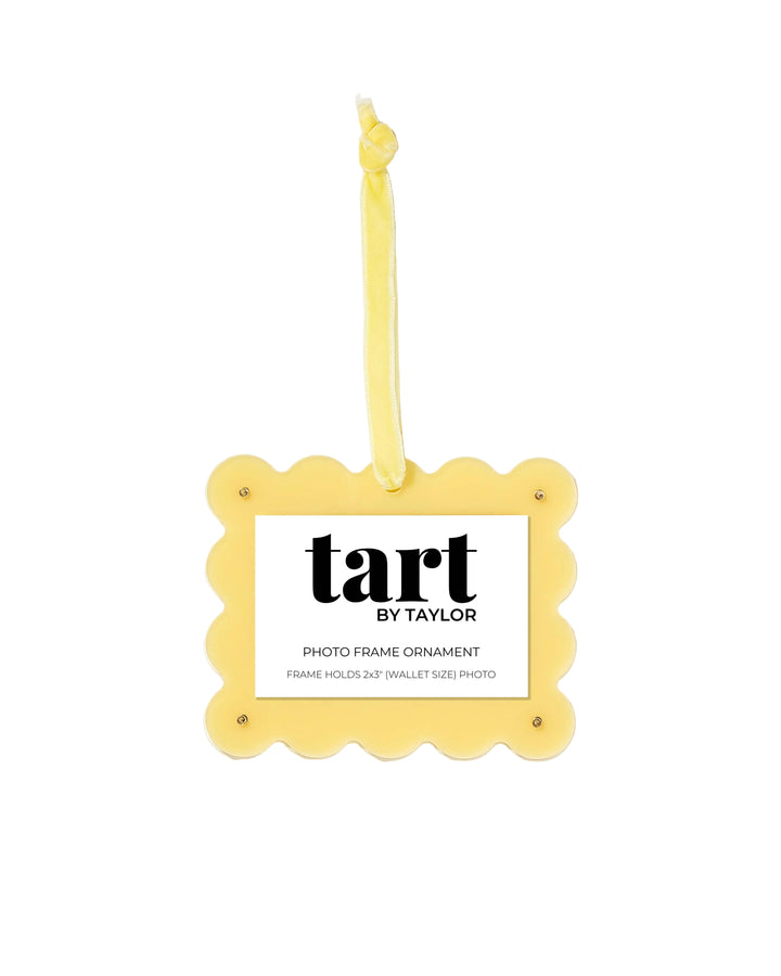 Butter Yellow Frame Ornament