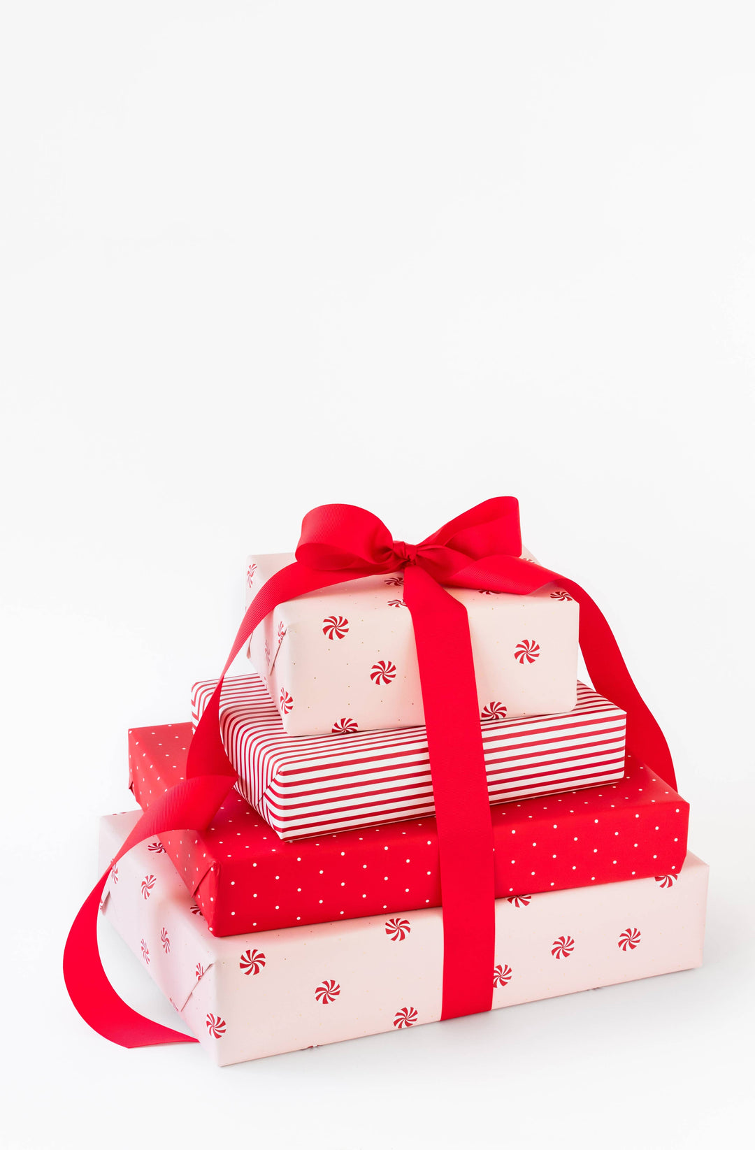Red Swiss Dot Wrapping Paper