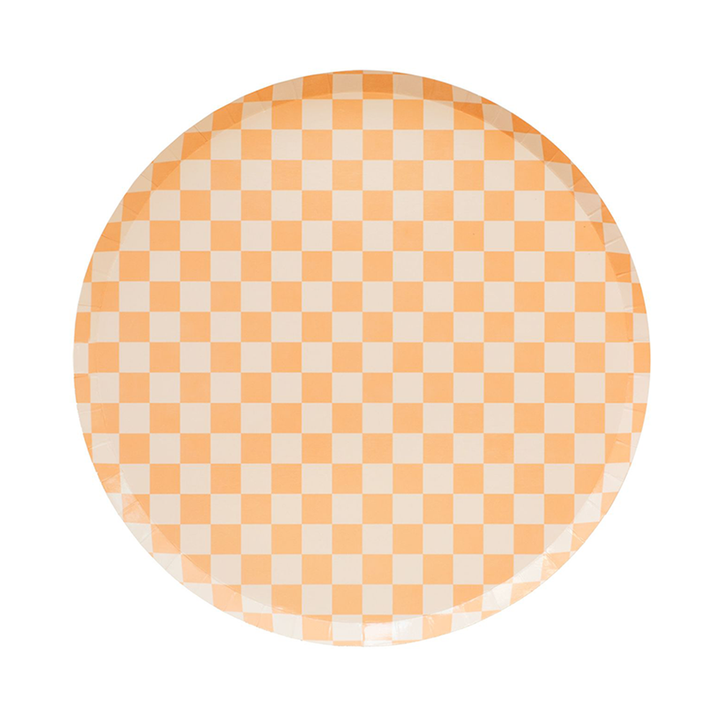 Out of the Blue Checkered Dessert Plates