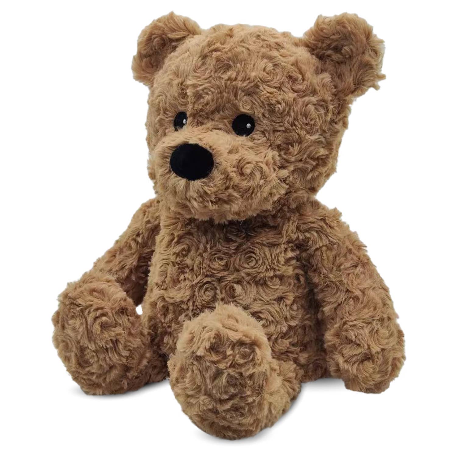 Brown Curly Bear Warmies – Presley Paige