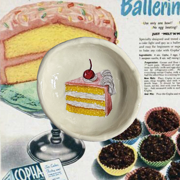 Yellow Cake Dish