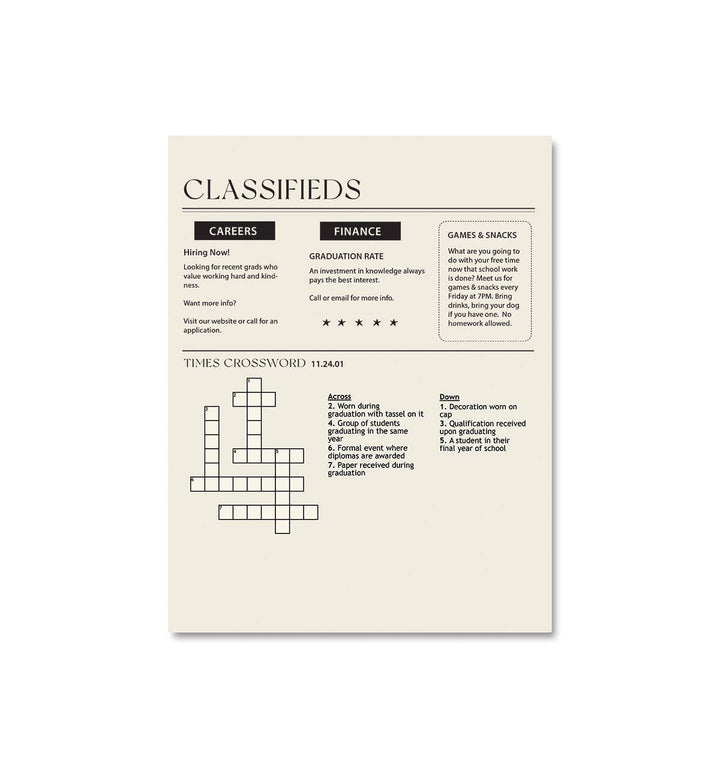 Graduation Times Greeting Card