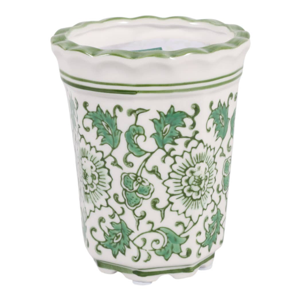 Jasmine Green and White Candle