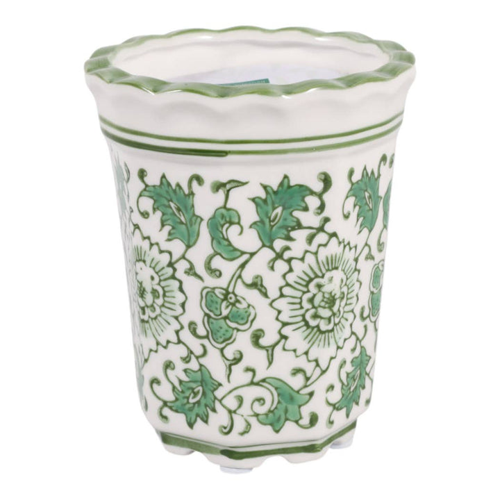 Jasmine Green and White Candle