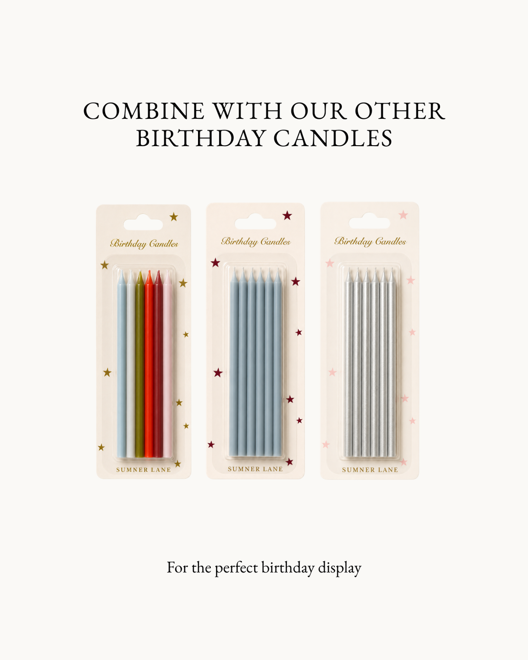 Assorted Birthday Candles