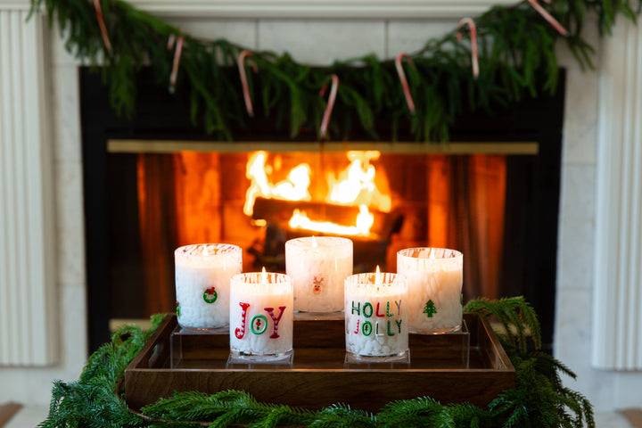 Holly Jolly Holiday Candle