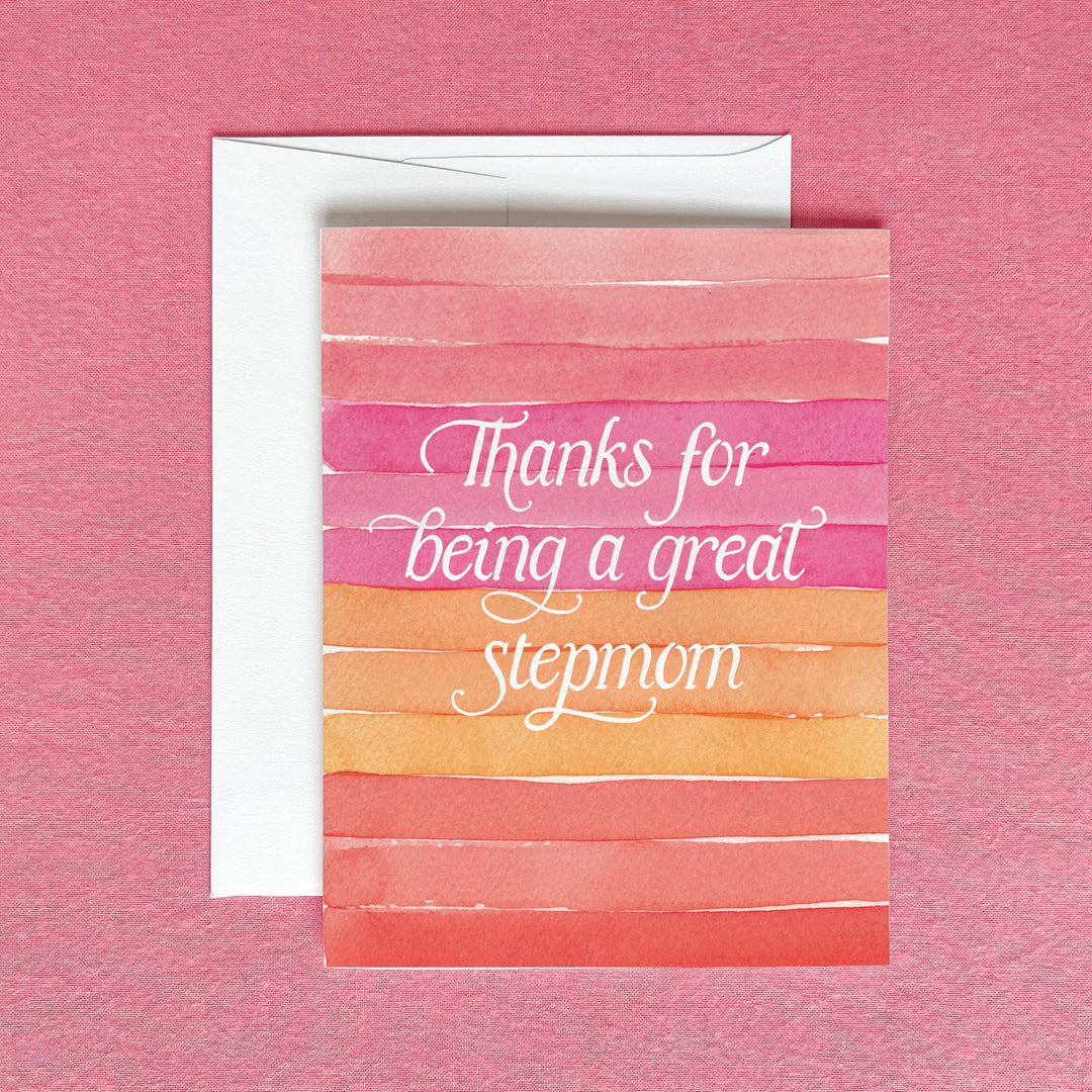Thanks for Being a Great Stepmom Card