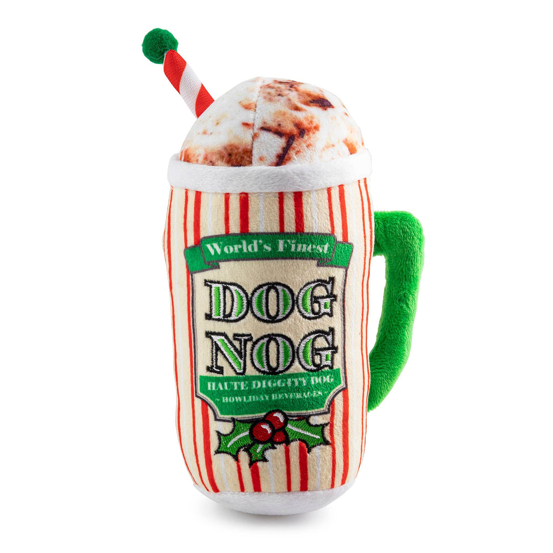 Holiday Dog Nog Christmas Dog Toys