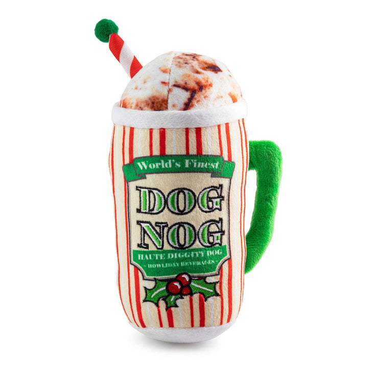 Holiday Dog Nog Christmas Dog Toys