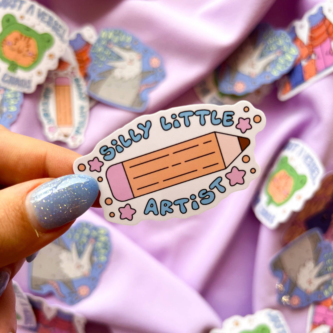 Silly Little Artist Sticker