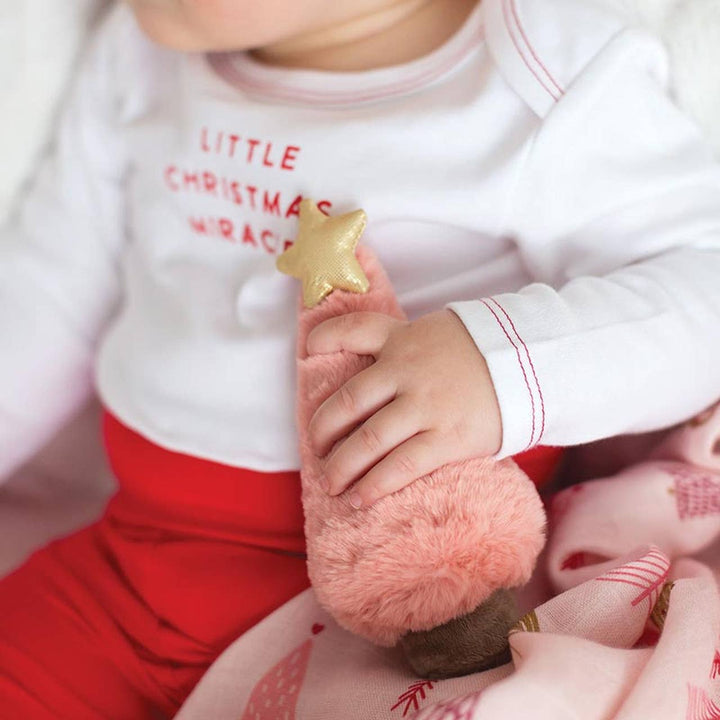 Swaddles with Plush Rattle