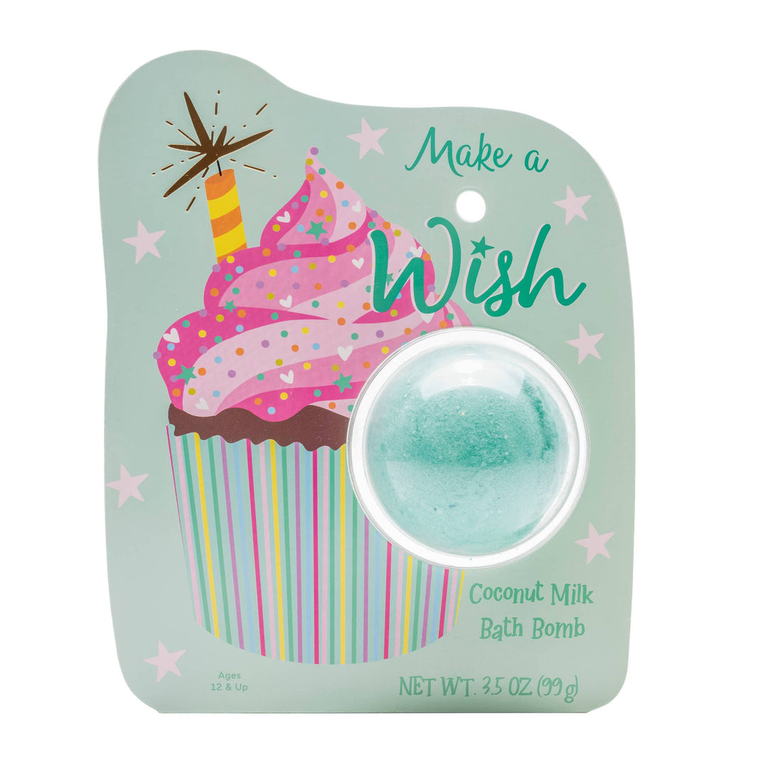Birthday Cupcake Clamshell Bath Bomb
